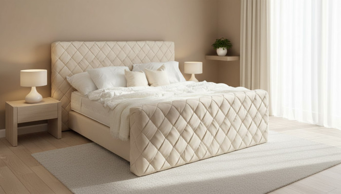 Luxus Schlafzimmer Möbel Betten Modern Bettrahmen 160x200 cm Design Kopfteil