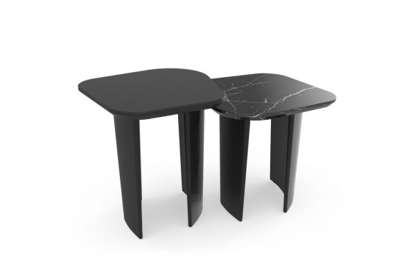 Beisteltisch luxus tisch design beistelltische wohnzimmer schwarz neuheit