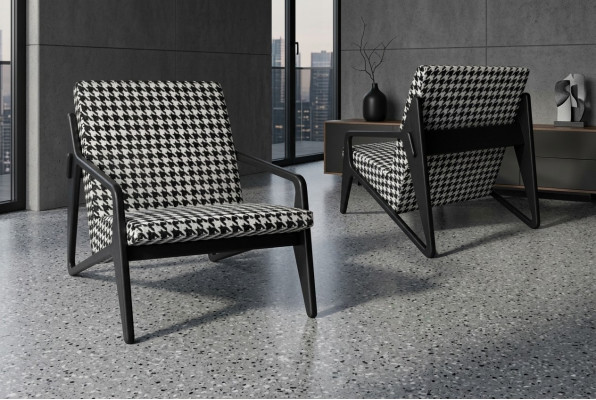 Luxus Sessel Wohnzimmer Textil Sessel Modern Design Polsterung Neu