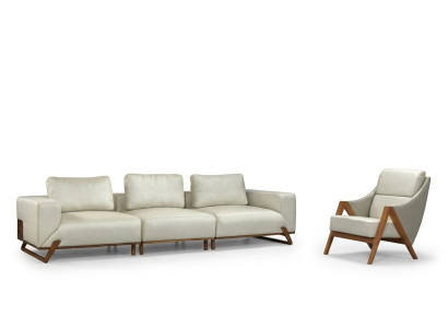 Sofagarnitur 3+1 Sitzer 3 Sessel Garnituren Stoff Wohnzimmer Set 3tlg
