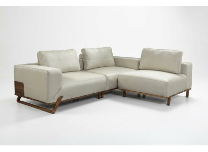 Design Wohnzimmer Sofa Möbel Ecksofa Textilpolster Couch L Form Sofas