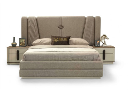 Bett Nachttisch 3tlg Schlafzimmer Set Stilvoll Design Modern Luxus Betten