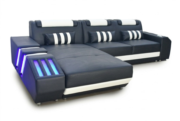 Ecksofa Eckgarnitur Sofa Couch Polster Wohnlandschaft Garnitur L Form