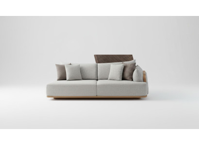 Luxuriöse 3-Sitzer Sofa Helles Farbe Modern Möbel in Wohnzimmer