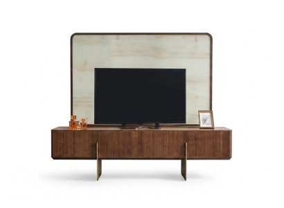 Luxuriös Wohnzimmer Set Besteht ausTV Lowboard und TV Rahmen 2tlg. neu