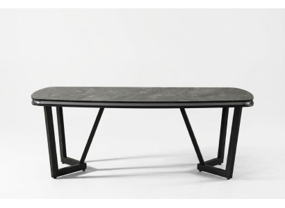 Modern Esstisch Esszimmer Holz Esstische Tisch Stil Schwarz Design