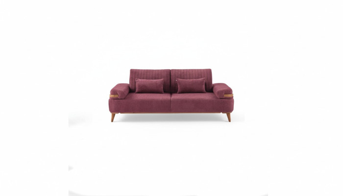 Wohnzimmer Rosa 3-Sitzer Moderner Dreisitzer Luxuriöse Polster Couch