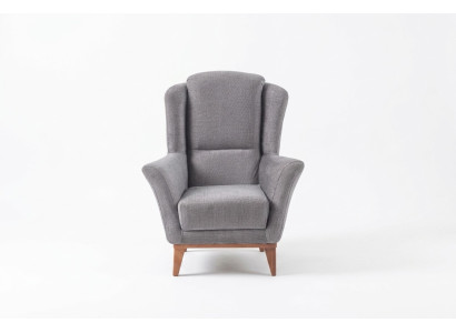 Polster Einsitzer Designer Wohnzimmer Armlehnensessel Textil 1-Sitzer