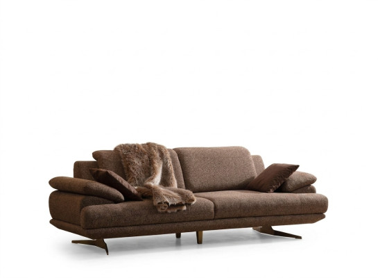 Stilvoller Dreisitzer Wohnzimmer Sofas Luxus 3-Sitzer Exklusive Couch