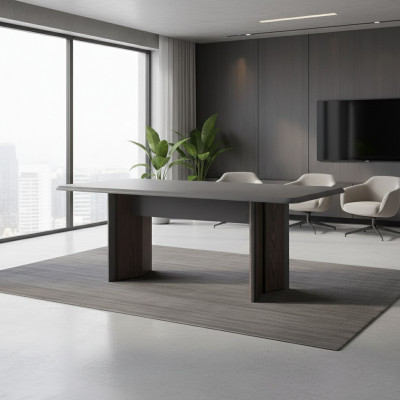 Designer Esstisch Modern Möbel in Esszimmer Grau Exclusive Neuheit