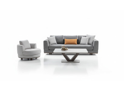 Luxus Sofagarnitur Couch Polster Set Sofa Couchen 3tlg. Couchtisch