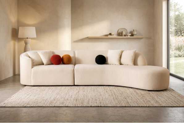 Designer Weiß Couch Sofa Ecksofa L-form Modern Möbel wohnzimmer Eckgarnitur