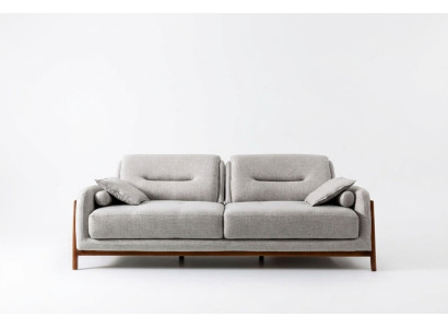 Luxus Sofa 3 Sitzer Dreisitzer Möbel in Wohnzimmer Modern Polster Textil