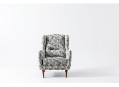 Luxus Möbel Dreisitzer Sessel 1 Sitzer Modern Sessel Polster Textil