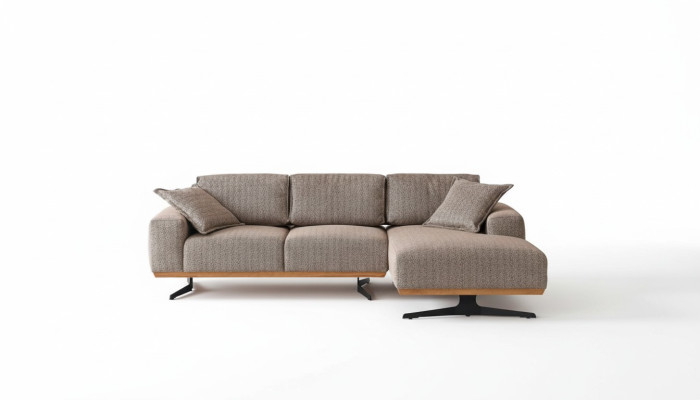 Luxus Ecksofa L Form Modern Möbel Wohnzimmer Grau Eckgarnitur Eckcouchen
