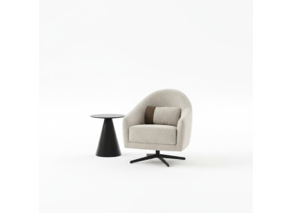 Luxus Sessel Stilvoll Möbel Wohnzimmer Design Drehbar Lounge Club Holz