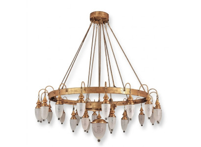 Hängeleuchte Kronleuchter Lampe Kristalllampe Deckenleuchte Lampen 190x220