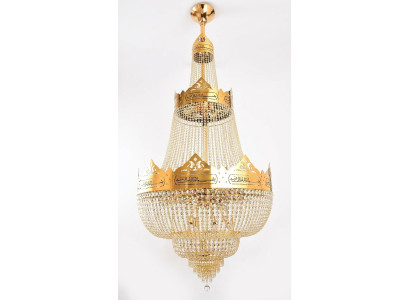 Hängeleuchte Kronleuchter Lampe Kristalllampe Deckenleuchte Lampen 100x245