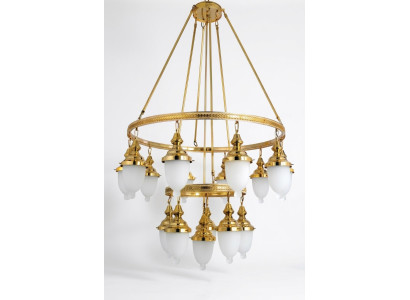 Hängeleuchte Kronleuchter Lampe Kristalllampe Deckenleuchte Lampen 100x220