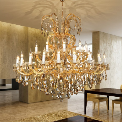 Kronleuchter Moderne Pendelleuchte Deckenleuchte Luxus Luster Leuchte Lampe