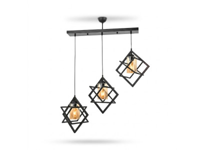 Deckenlampe Black Pendelleuchte luxuriöse Wohnzimmer Innenbereich Lampe