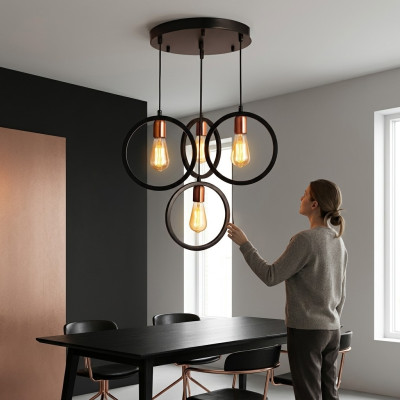 Deckenlampe ins Wohnzimmer Lampe Esszimmer Modern Pendelleuchte Luxus
