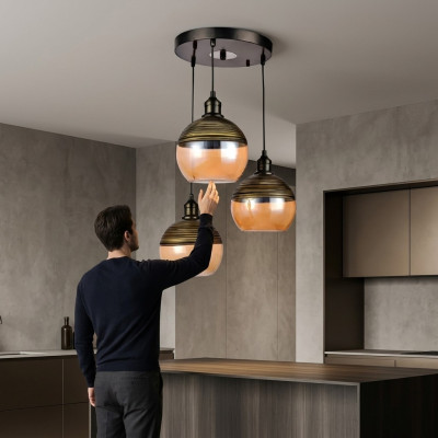 Deckenleuchte Lampe Beleuchtung Lampen Deckenleuchten Leuchten 35x65cm