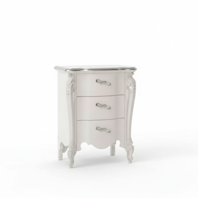 Modern Designer Nachttisch mit 3 Schublade Holzschrank Möbel Design Neu