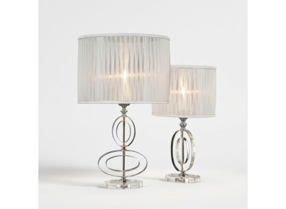 Klassische Tischlampe Kronleuchter Kristall Tischleuchte Lampe