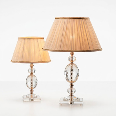 Designer Kristall Tischlampe Kronleuchter Wohnzimmer Einrichtung Modern