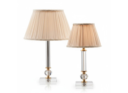 Tischleuchte Antik Stil Tisch Lampe Kristall Leuchte Lampen Stehlampe