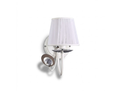 Weißer Wandleuchter Designer Luxus Lampe Kronleuchter Klassiscer Stil
