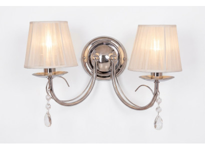 Wandleuchte Wandlampe Klassische Wandkronleuchter Doppel Wand Lampe