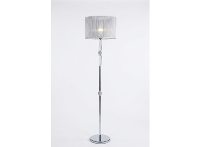 Stilvolle Stehlampenständer Luxuriöser Lampenständer Silber 180 cm