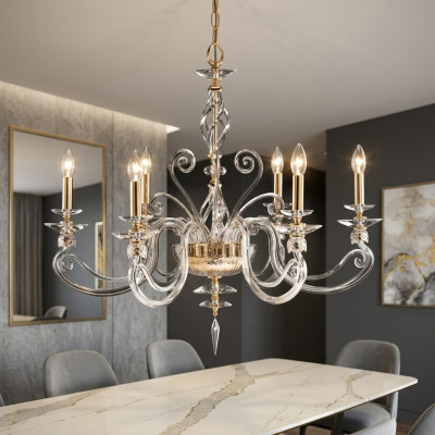 Deckenleuchte Luxus Kronleuchter Kristall Lampe Hängeleuchte Lampe