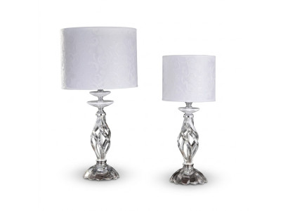 Tischleuchte Antik Stil Tisch Lampe Kristall Leuchte Lampen Leuchten Neu
