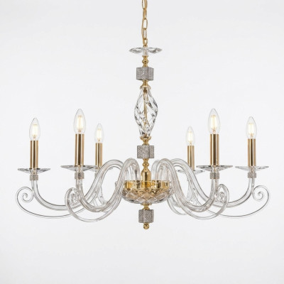 Luxus Deckenleuchter Deckenleuchte Kronleuchter Kristall Lampe