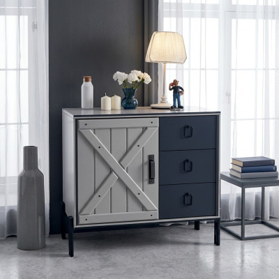 Holz Moderne Design Kommoden Kommode Schrank Hochschrank Schubladen Neu