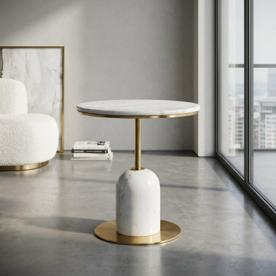 Beistelltisch Weiß Modern Designer Couchtisch Kaffeetisch Wohnzimmer neu