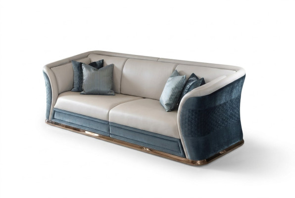 Kunstleder Sofas Wohnlandschaft Garnitur Design Modern Sofas Sofa 2 Sitzer