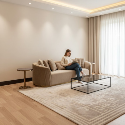 Sofa 3 Sitzer Sofas Sitz Modern Couch Luxus Textil Wohnzimmer Dreisitzer