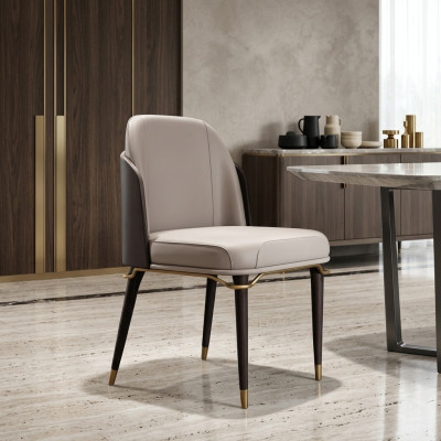 Esszimmerstühle Wohnzimmer Stuhl mit Holzbeinen Modern neu Mehrfarbig neu