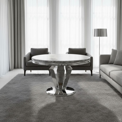 Luxus Esstisch Runder Tisch Esszimmer Marmor Design Tische Rund