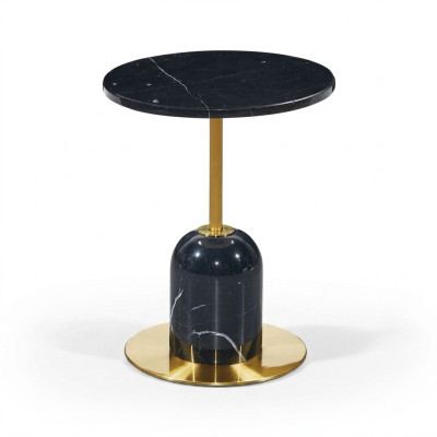 Designer Schwarzer Couchtisch Beistelltisch Wohnzimmer Luxus Möbel Tisch