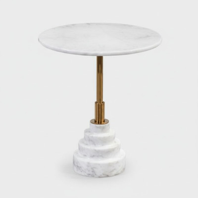 Modern Couchtisch Luxus Weiß Tisch Beistell Tische Wohnzimmer Rund neu
