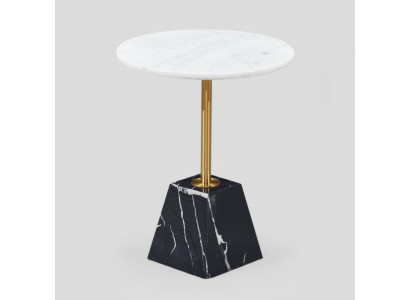 Designer Runder Abstelltisch Luxus Marmor Beistelltische Stilvolle Möbel