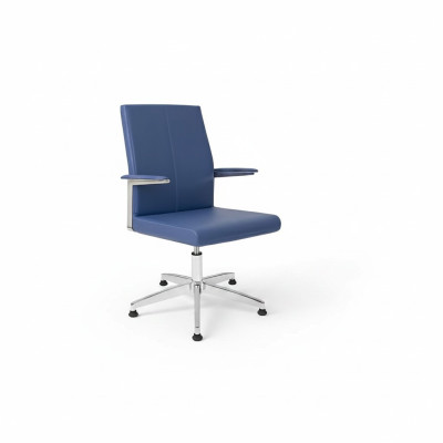 Stilvoll Gaming Stuhl Blau Bürostuhl Schreibtisch Drehstuhl Chefsessel Neu
