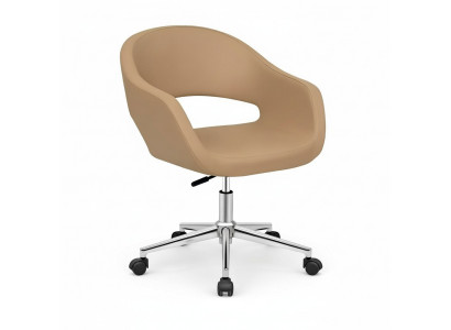 Hochwertiger moderner Bürostuhl Gaming Stuhl Beige Bürostuhl Drehstuhl Neu