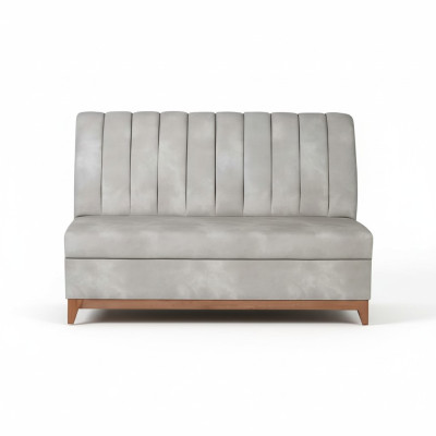 Designer Textil Bank Esszimmer Sitzbank Luxus Wohnzimmer Küchen Ottomane
