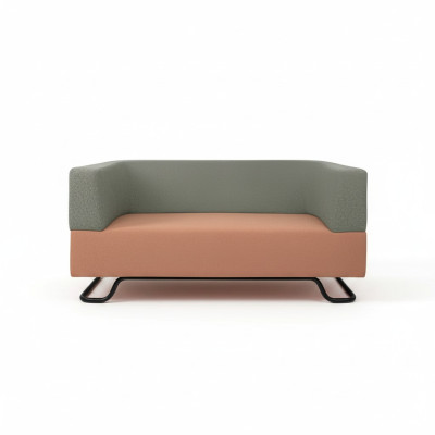 Moderner 2-Sitzer Wohnzimmer 2-er Polster Couch Wohnzimmer Luxus Couch